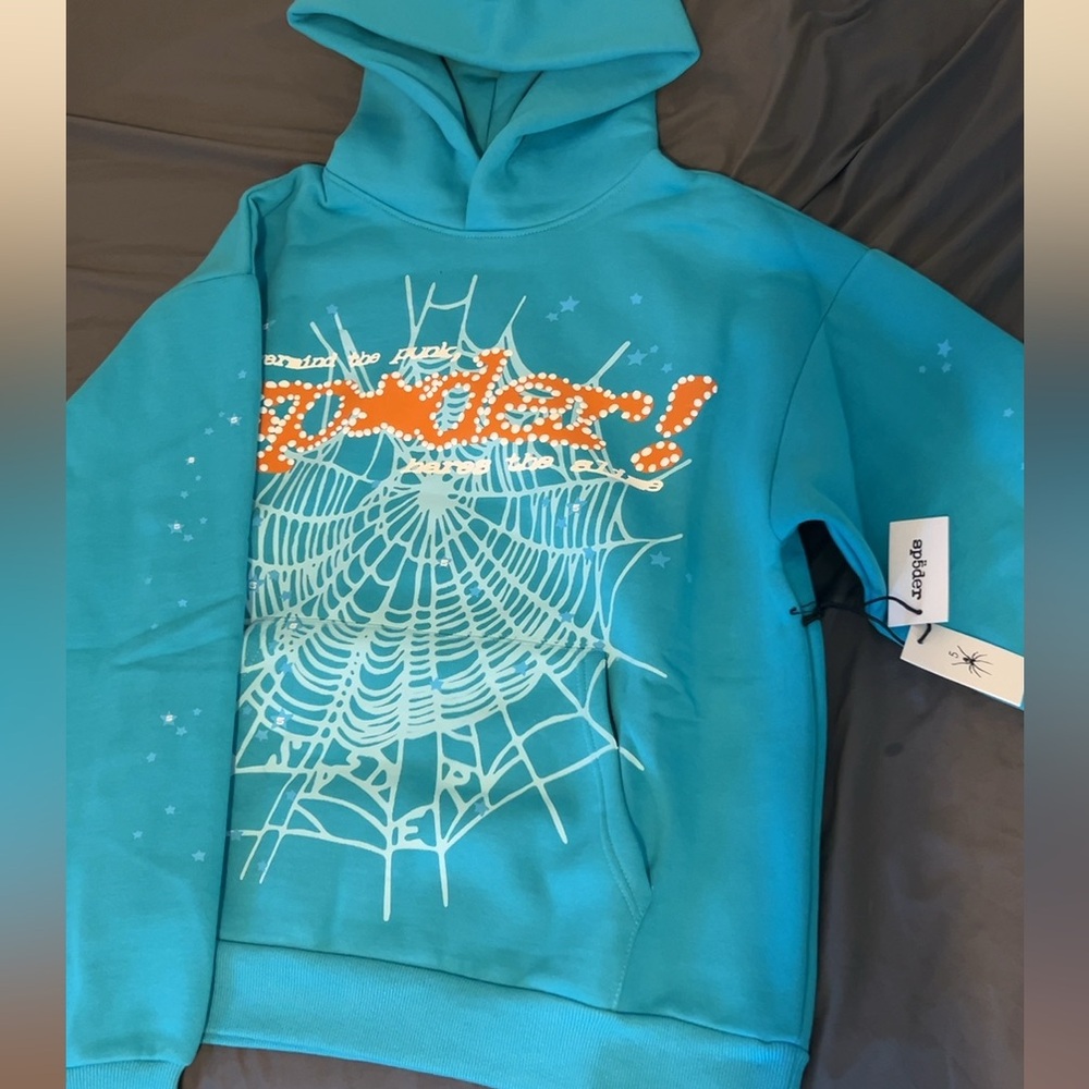 Limited Edition Sp5der designer hoodie, Brand new